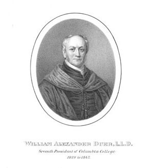 Portrait of William Alexander Duer Portrait of William Alexander Duer