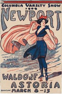 Columbia Varsity Show Poster (March 8-13, 1909)