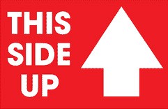 "This Side Up" Stickers