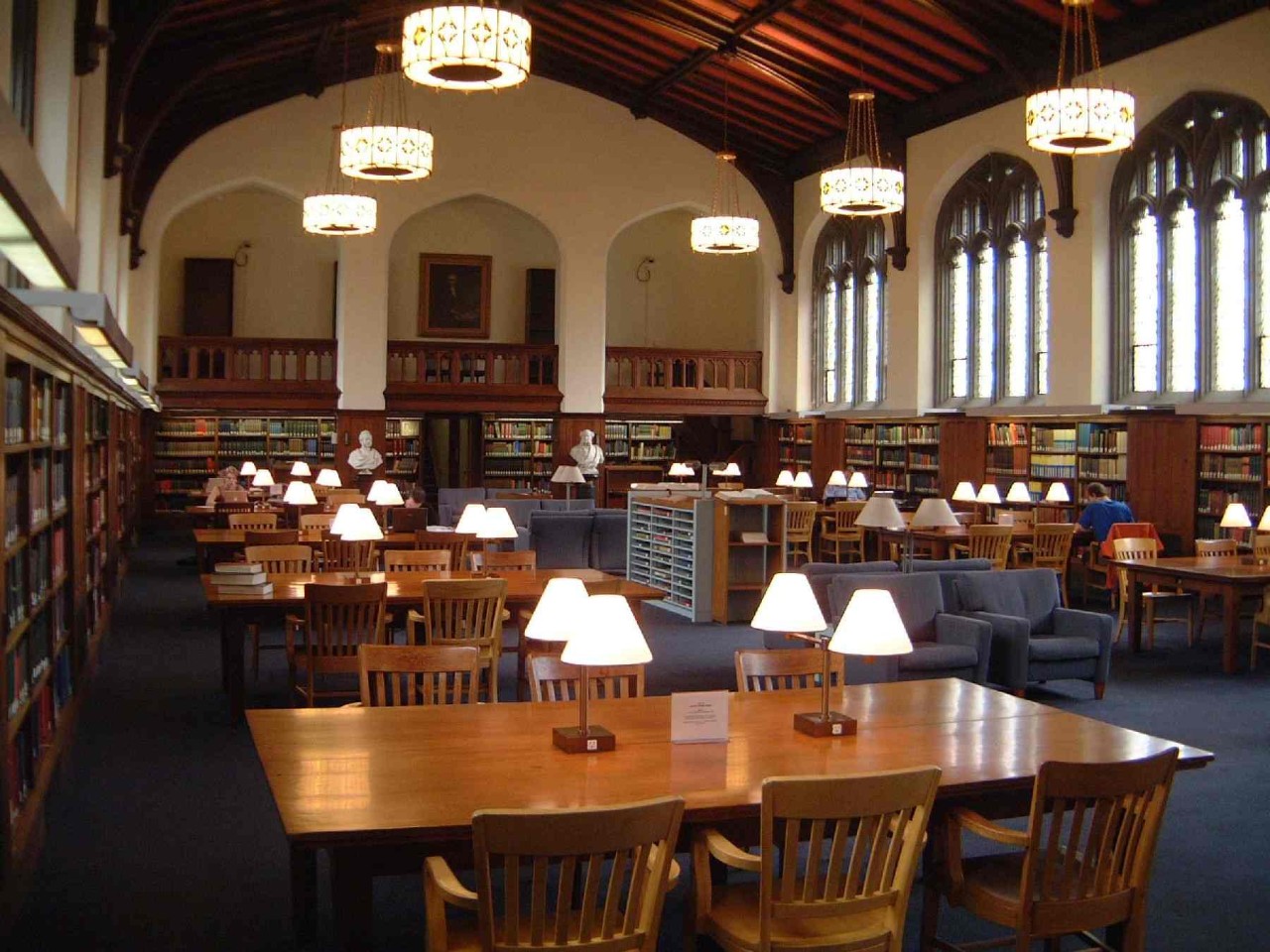 The Burke Library Main Reading Room