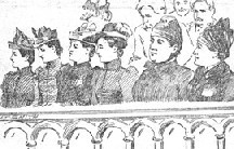 A Drawing of Women at Union Theological Seminary
