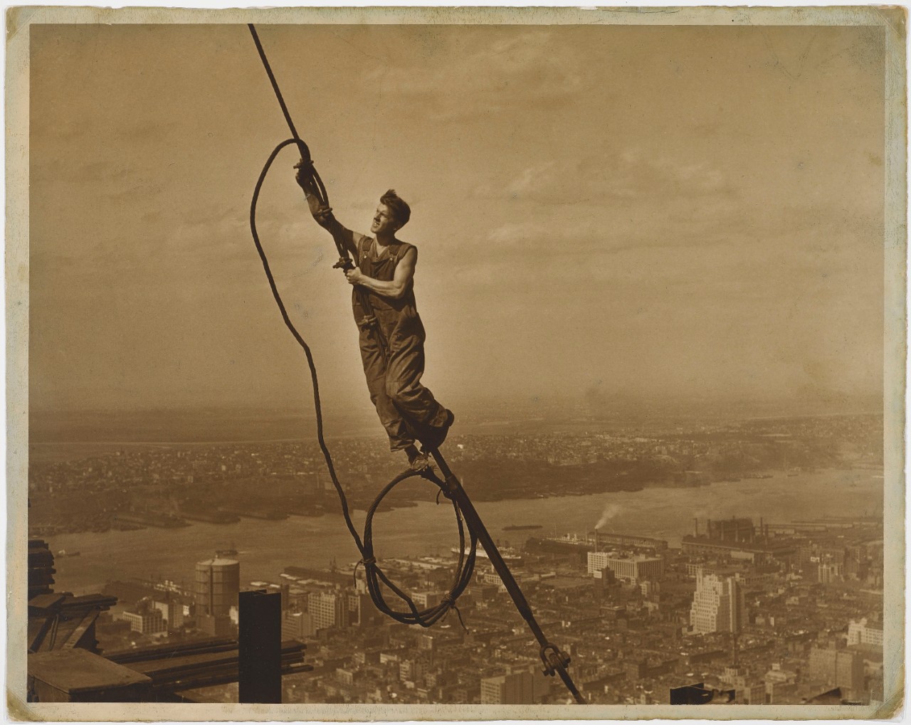 "Skyboy" photograph, 1930