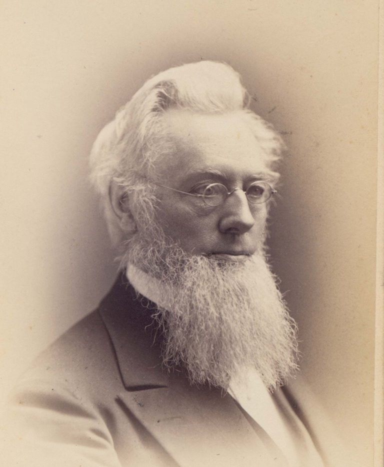 President Frederick A.P. Barnard studio portrait