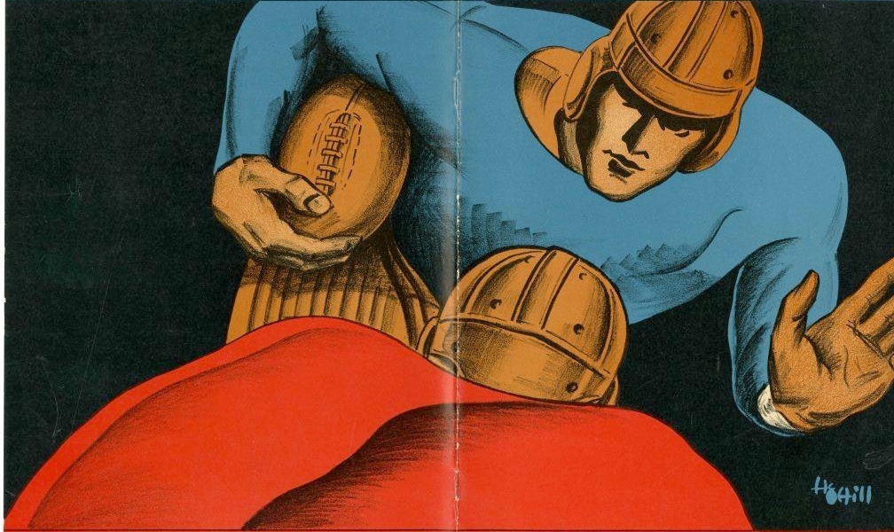 1934 Rose Bowl program cover