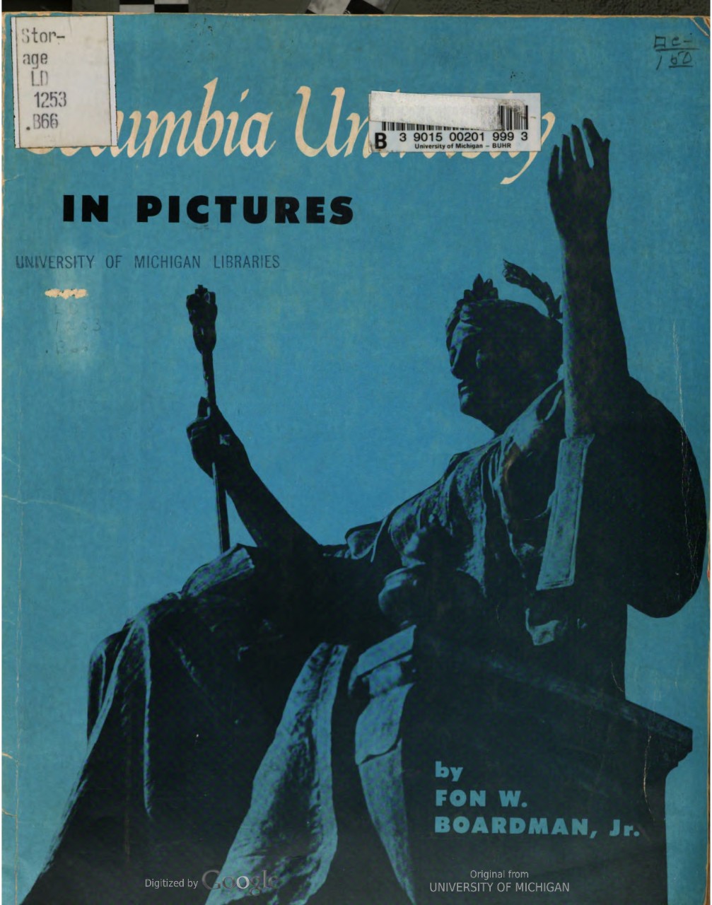 Columbia University in Picture bookcover, 1954.