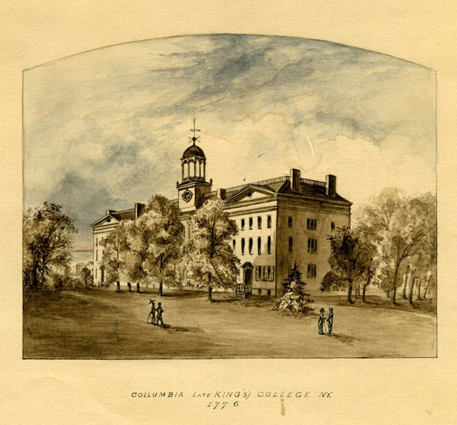 King's College, 1776