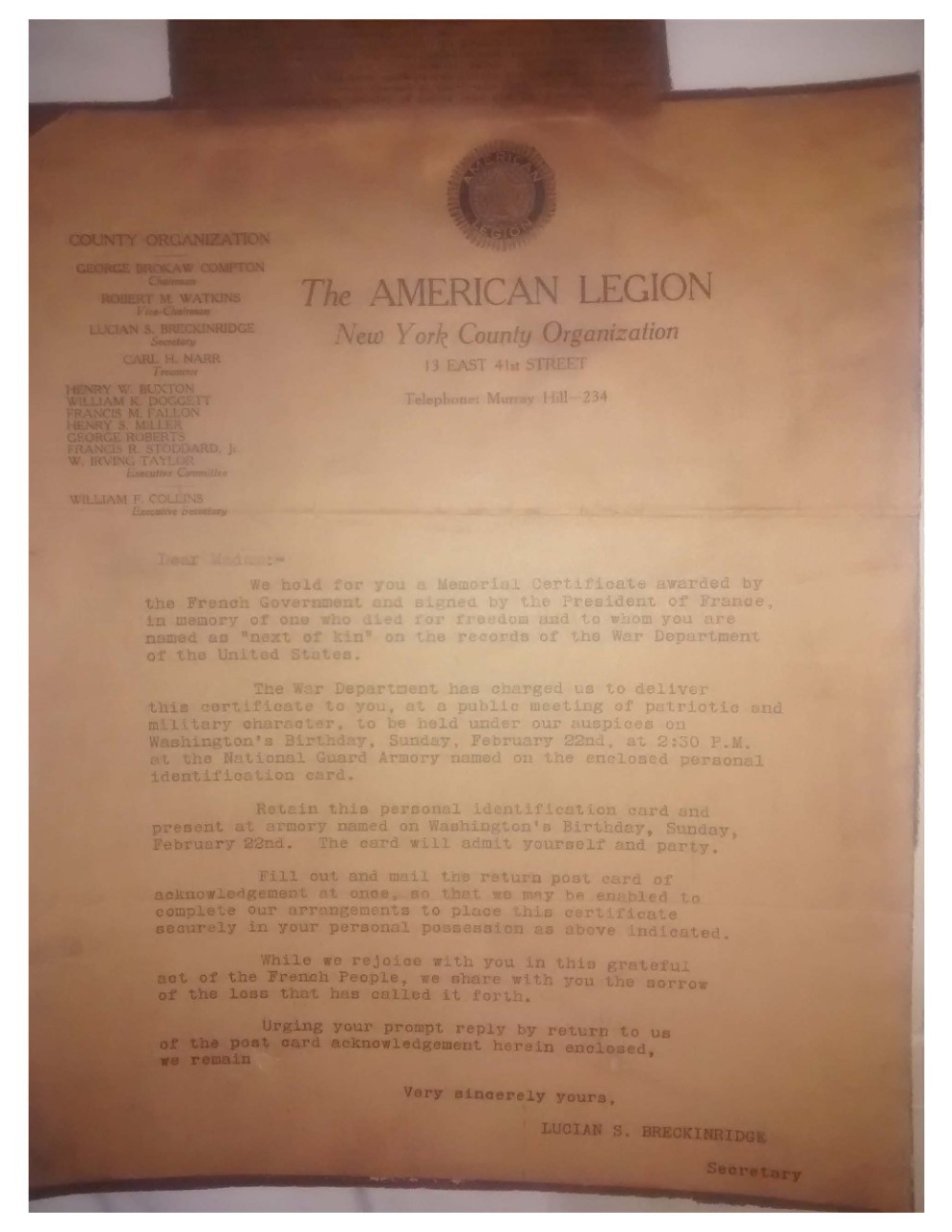 newberry_holbrook_american_legion_letter