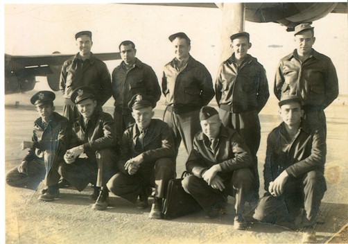 Melvin Feigen (front row, left) and his crew