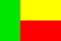 Bénin Flag