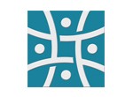 Ford Foundation logo of curved white lines and dots on a turquoise square