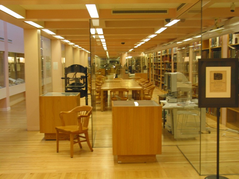 Rare Book And Manuscript Library View Of The Corliss Lamont