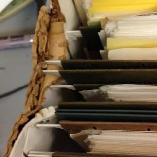 Hanging folders