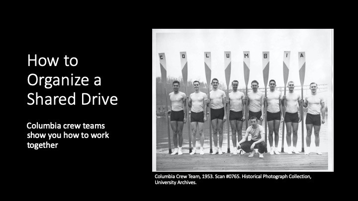 How to organize a shared drive