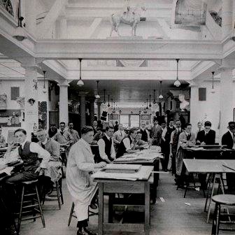 Architecture Students c1913