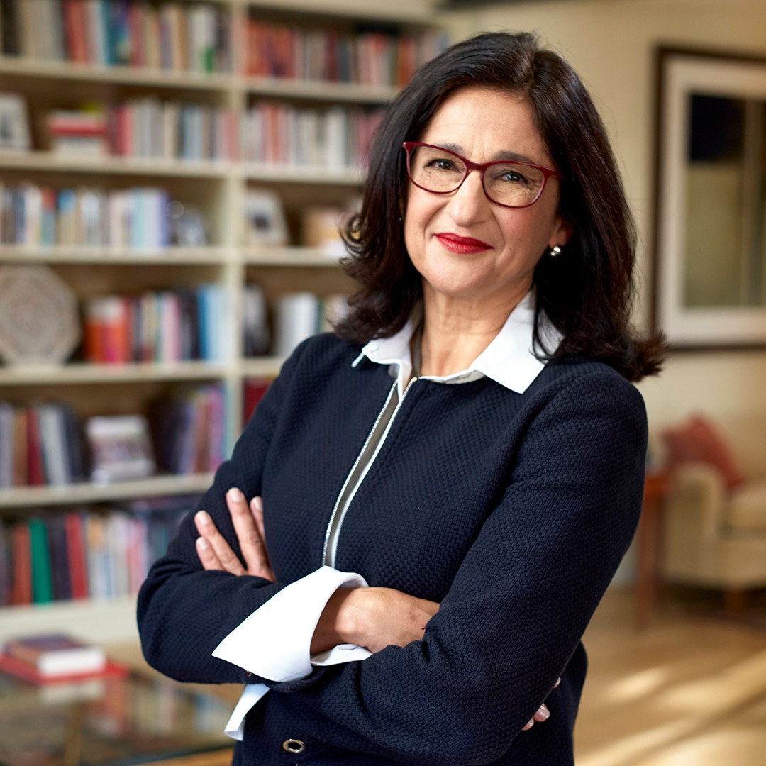 Portrait of Minouche Shafik