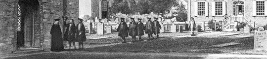 First day of class, July 17, 1754.