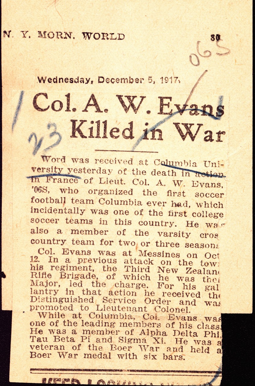Alfred Winter Evans