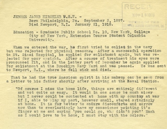 Jerome Jacob Hirshler