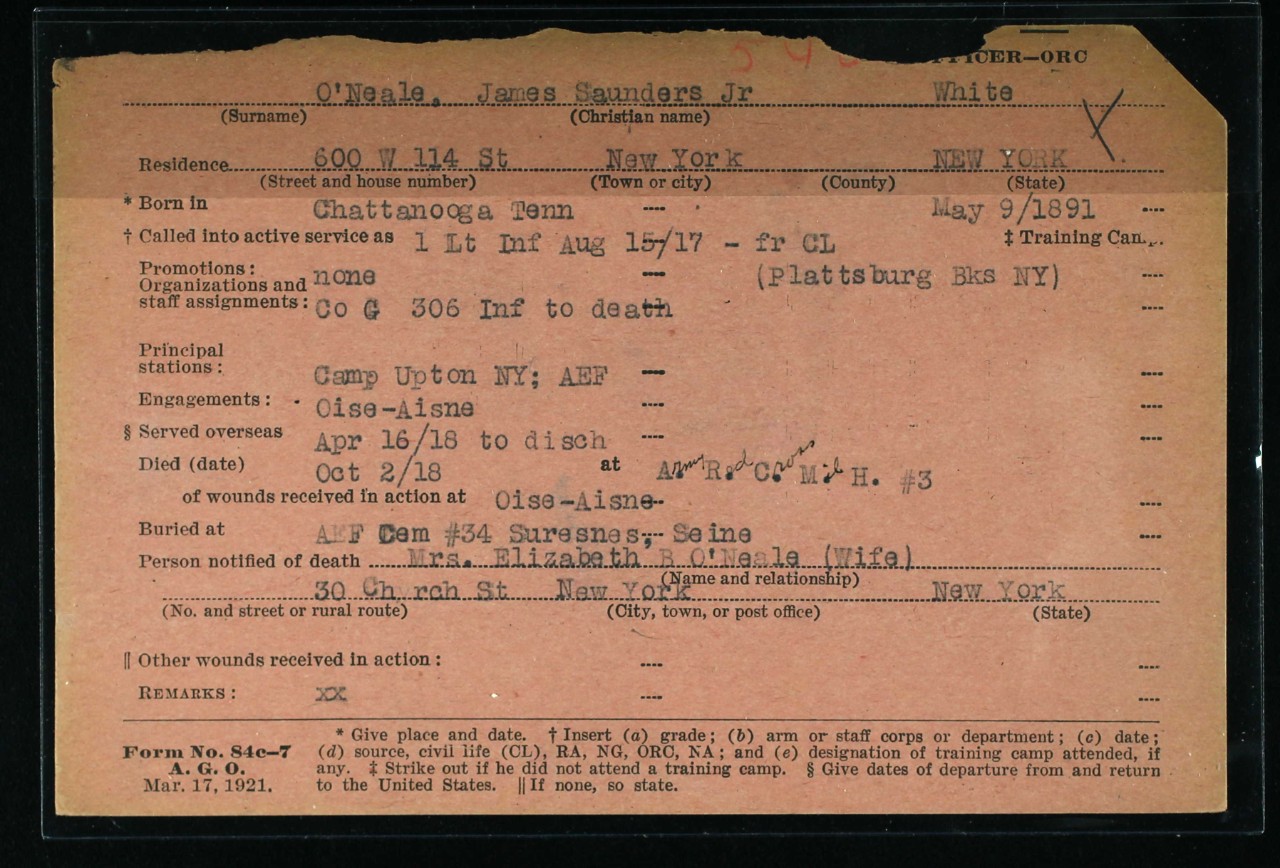 James Saunders O'Neale Jr.