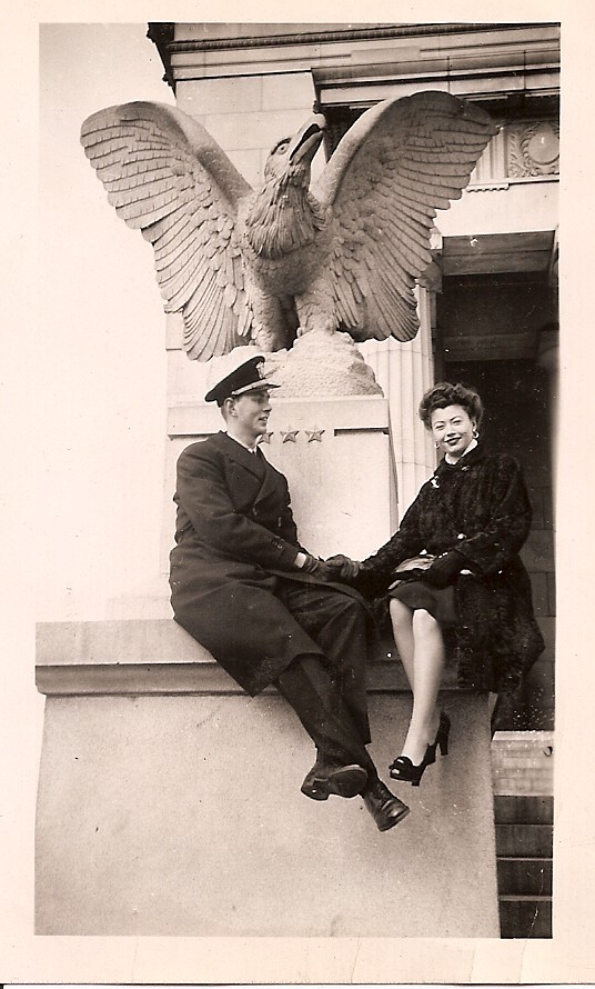 Clement Lloyd Cassell with his future wife Florence.